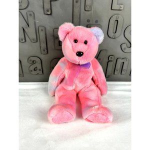 Vintage 2002 Pink Ty-dye Ty beanie buddy